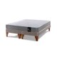 thumbnail image 2 of Cama Europea Zen Pro Cuero Gris King, 2 of 4