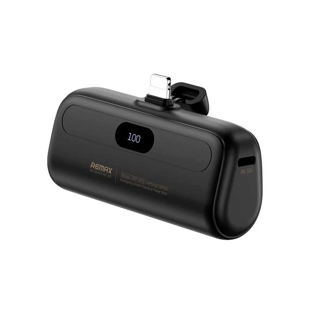 Mini Power Bank Remax Rpp-633 - 5,000 Mah - 2.4A Para Iphone