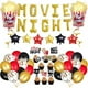 thumbnail image 2 of Decoraciones de noche de película C L cooper life Popcorn Star Foil Globos Toppers Cupcake Toppers, 2 of 2