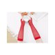 thumbnail image 5 of INSPIRE CHIC Guantes Largos de Malla Elástica con Diamantes de Imitación de los 80 para Mujer, Mangas de Red sin Dedos para Disfraz de Fiesta de Halloween, Baile, Rojo, 5 of 6