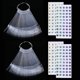 thumbnail image 1 of Palitos de muestra para uñas URGINO 100 unidades transparentes, 1 of 6