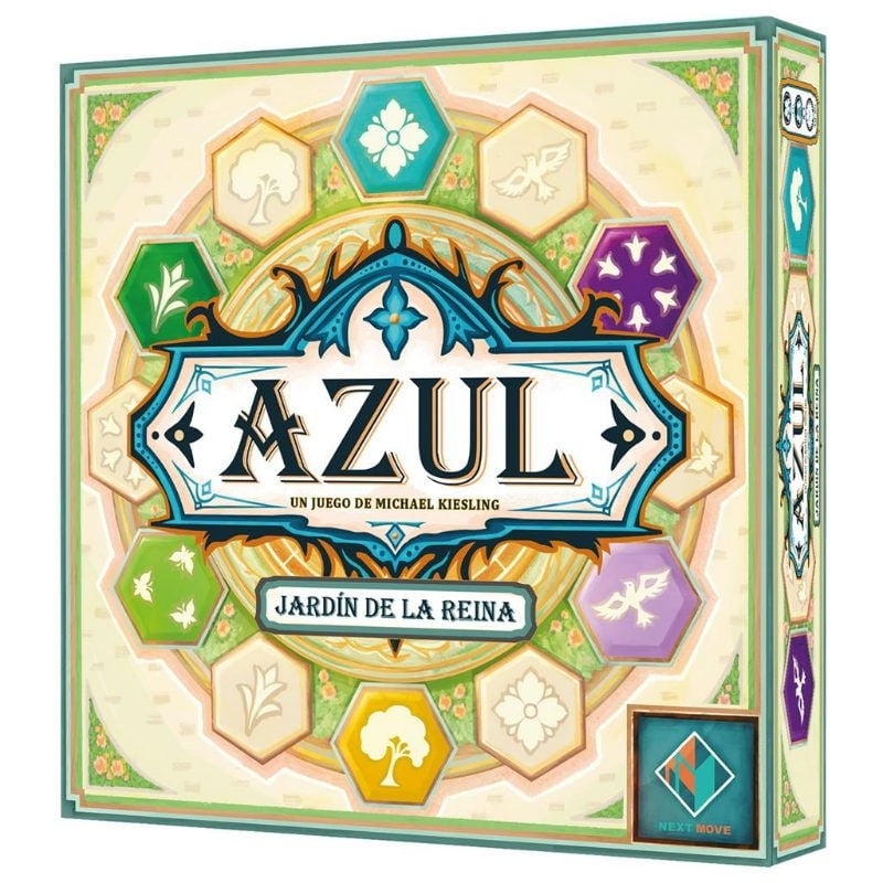 Asmodee - Juego De Mesa Azul: Jardín De La Reina.