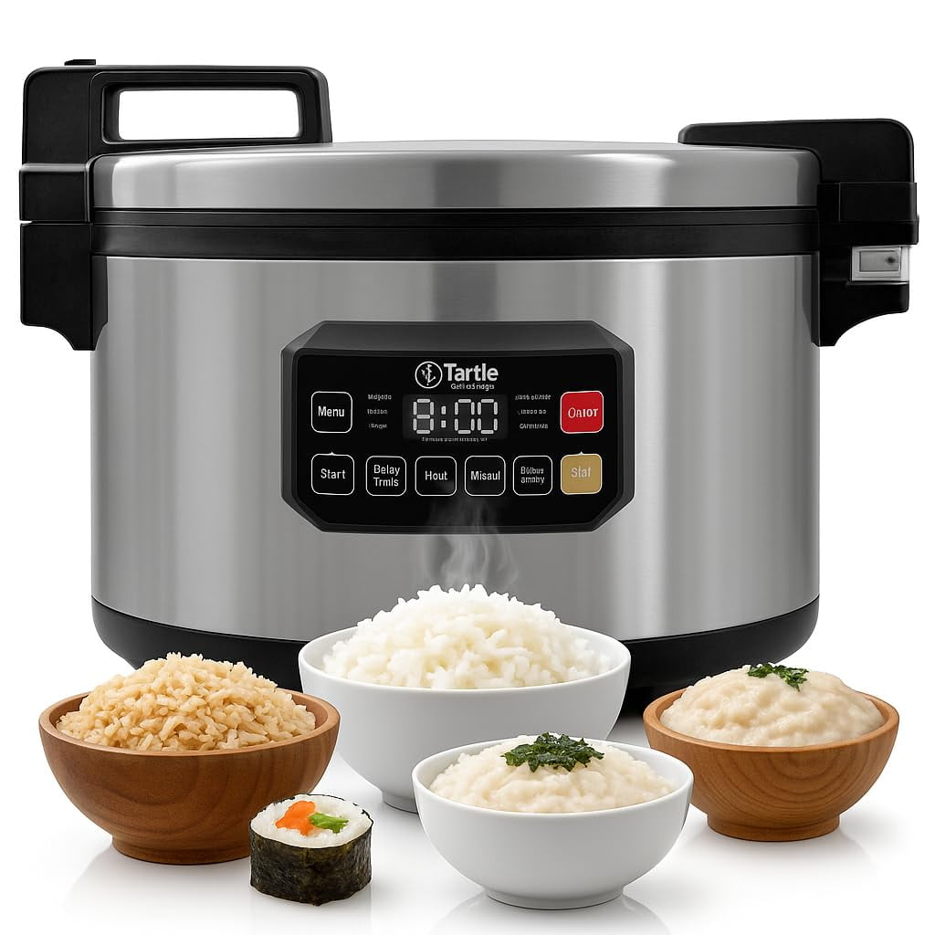Arrocera Tk Tartle Kitchen De 64 Tazas Con Olla Antiadherente