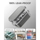 thumbnail image 5 of Set de loncheras Bento KEMETHY para adultos con bolsa térmica de 2,19 L, color gris, 5 of 8