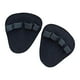 thumbnail image 2 of Almohadillas De Agarre De Elevación, Guantes De Entrenamiento Resistentes Para Entrenamiento De Fuerza, Fitness, Microfibra Negra, 2 of 3