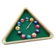 thumbnail image 5 of Reloj De Pared Triangular Con Bola De Billar, Silencioso, Sin Tictac, Para Bar Y Cafetería, 5 of 5