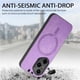 thumbnail image 2 of Magnetic Slim Case for Honor 300 Pro with Camera Guard & Anti-Scratch Back Purple, 2 of 5