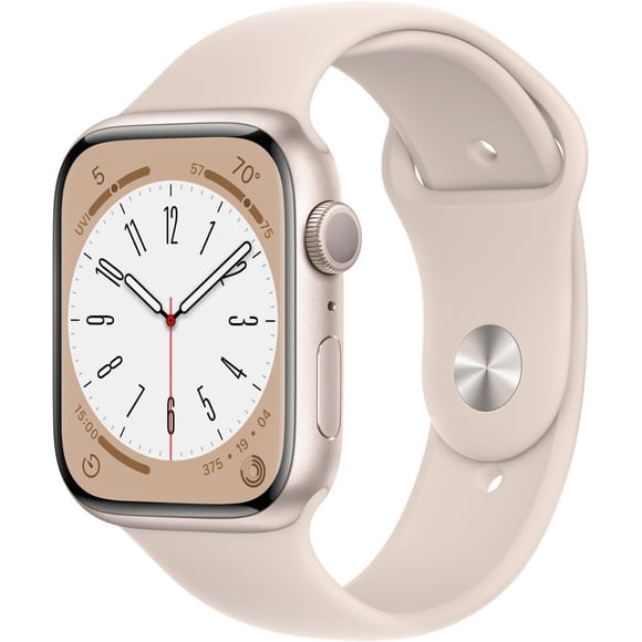 Apple Watch Series 8 45mm GPS Aluminum Starlight + Correa Deportiva Starlight (Reacondicionado)
