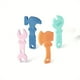 thumbnail image 5 of Keep Your Little One Entertained with 4pcs/set Funny Teething Toys - BPA Free Food Grade Silicone Hammer, Wrench, Spanner, Pliers Tools Shape - Cute and Playful Baby Products, 5 of 5