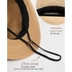 thumbnail image 4 of Sombrero panameño de paja FURTALK de ala ancha Fedora UPF 100% para mujer, 4 of 9