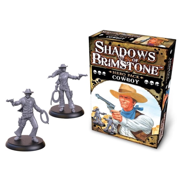 Juego de mesa Flying Frog Cowboy Hero Pack con miniaturas