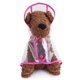 thumbnail image 2 of Xiao Hua Impermeable, a Prueba de Viento, Impermeable con Capucha para Perro Adecuado para Perros Pequeños, Medianos y Grandes, Impermeable Transparente de Plástico a la Moda para Mascota, Tamaño XS, 2 of 4