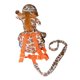 thumbnail image 3 of Porta Bebé Arnes Mochila Jirafa Café, 3 of 3