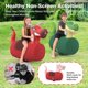 thumbnail image 5 of Juguetes al Aire Libre POVRYE 2 Piezas Inflables de Dinosaurio y Toro Saltarín, 5 of 7