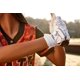 thumbnail image 3 of Mizuno F-257 Guante de Bateo para Softbol Mujer, Blanco Plateado, Talla L, 3 of 5