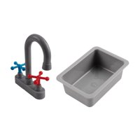 Bothyi - Juguete De Cocina Con Fregadero Y Grifo Pequeños Para Niños De 3 A 6 Años, Ideal Como Regalo De Cumpleaños.