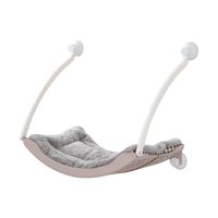 Magideal - Hamaca Para Ventana De Gato, Cama Para Dormir Para Gato, Silla Para Gato, Resistente Con Manta De Felpa, Tumbona, Percha Para Ventana De Gato, Asiento