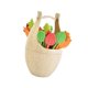 thumbnail image 2 of Juego De Tenedor Para Fruta, Hojas De Paja De Trigo Biodegradables Verdes, Color Beige, 16 Uds., 2 of 5