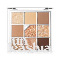 Unleashia - Paleta De Sombras Coreana, Glitterpedia Eye Palette N°2 All Of Brown