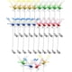 thumbnail image 1 of Clip libélula 3D falso mejorado sombrero plástico estacas colibrí decoración estaca jardín 8, 1 of 6