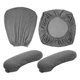 thumbnail image 2 of Funda Extensible Para Silla De Oficina Para Silla De Estudio, Silla Para Juegos, Sillón Gris, 2 of 3