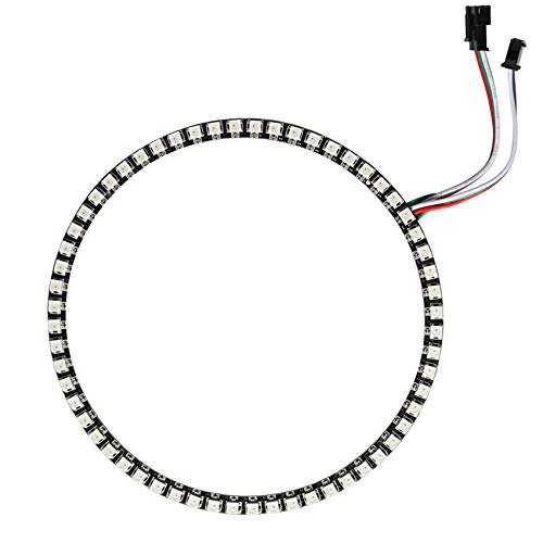 Lámpara LED anular WESIRI WS2812B 5050 RGB 60 LED DC5V