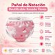 thumbnail image 2 of Pañal de Natación Reutilizable Bebé Mambobaby Rosado 6 Meses a 3 Años, 2 of 4