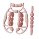 thumbnail image 2 of 2 Rodillos Masajeadores Musculares De Mano Para Brazos, Pantorrillas Y Cuello, Color Rosa, 2 of 5