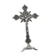 thumbnail image 1 of Crucifijo De Pie De 10 Pulgadas, Cruz De Mesa De Metal Para Mesa, Capilla, Decoración Del Hogar, Peltre Antiguo, 1 of 5