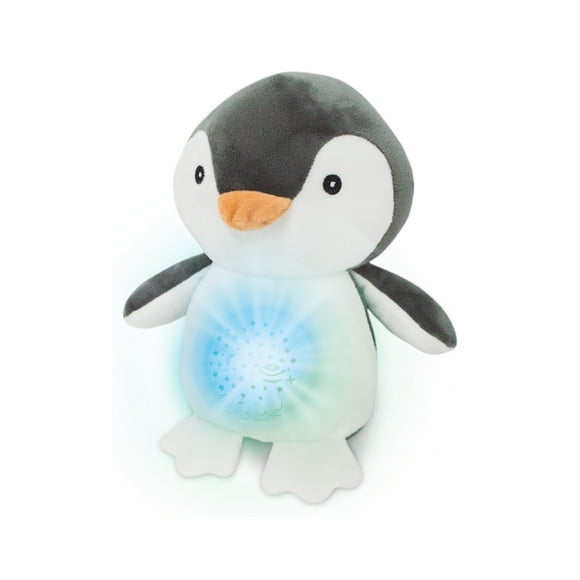 Peluche Proyector Pingüino + Luces Suaves y Sonidos de Relajación