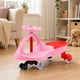thumbnail image 2 of Swing Car Auto Giratorio Kidscool Rosado con Luces, 2 of 6