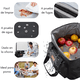thumbnail image 4 of Bolso Lonchera Termico Escolares Trabajo Tela Oxford Negra, 4 of 5