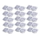thumbnail image 1 of Contenedor De Condimentos De Doble Compartimento, 15 Uds., Dividido Para Aperitivos De Salsa De Trabajo, 1 of 5