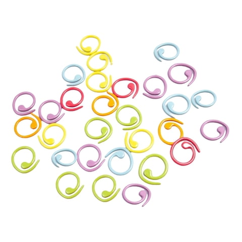 Bothyi - 30 Uds Marcador De Punto Anillo Marcador De Anillo De Colores Mezclados Para Manualidades Hechas A Mano Diy