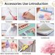 thumbnail image 4 of Set de Grapadora musejoy 25‑en‑1 Accesorios de Oficina Rosa, 4 of 9