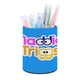 thumbnail image 1 of Maddie + Triggs-theme Cylinder Pen Holder Pencil Organizer with Flannel Lining PVC Leather Material Cardboard Base for study work 10*8CM, 1 of 6