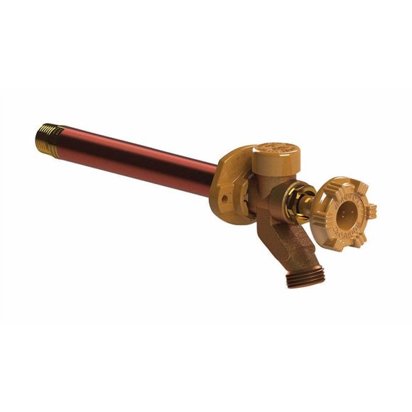 Grifo de pared sin congelamiento Woodford 17CP-12-MH de latón de 1/2 pulgada