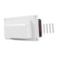 thumbnail image 4 of Ventilador de ventilación lateral para caravana, autocaravana, remolque y camper de 12 V con 2 motores. Blanco, 4 of 5