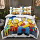 thumbnail image 1 of Simpson _ s Simpons Bedding Set Sheet Set for Kids Adults,All Season Lightweight, 1 of 5