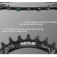 thumbnail image 3 of Plato Redondo Mtb Narrow Wide Bicicleta 30t 32t 34t 36t 38t negro, 3 of 6