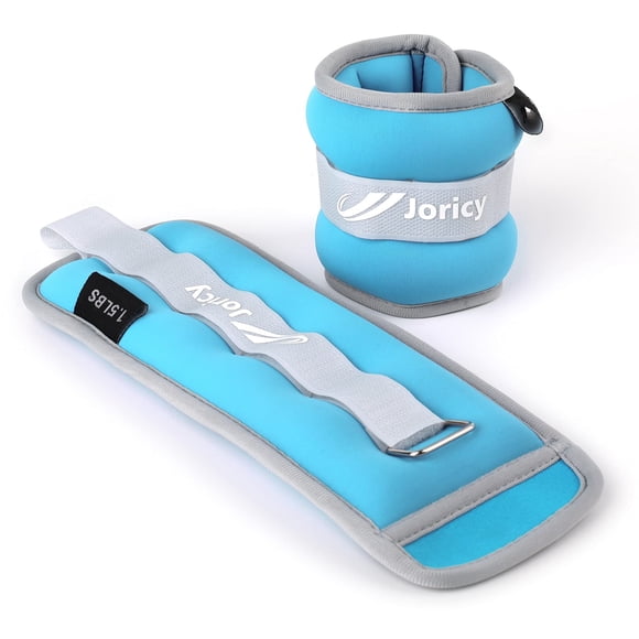 Pesas para tobillo JORICY, entrenamiento de fuerza, 1,5 kg cada una