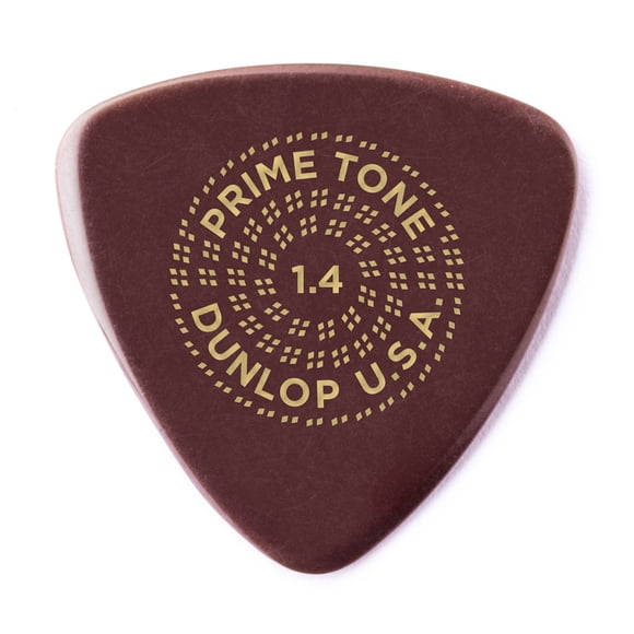 Púas para guitarra Jim Dunlop Primetone, triángulo pequeño, 1,4 mm, paquete de 3