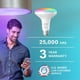 thumbnail image 5 of Bombillas LED Xodo BR30 E26 900LM Multicolor Paquete de 4, 5 of 5