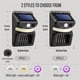 thumbnail image 3 of 1pc LED Solar Mosquito Wall Light, IP65 Waterproof Outdoor Ultraviolet Electric Shock Mosquito Lamp, With Motion Sensor Human Sensor Wall Light, Variable Color Temperature For Garden, Walkway, Patio,, 3 of 4