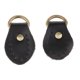 thumbnail image 2 of 2pcs PU cuero manijas hebillas para el bolso que hace accesorios negro, 2 of 5