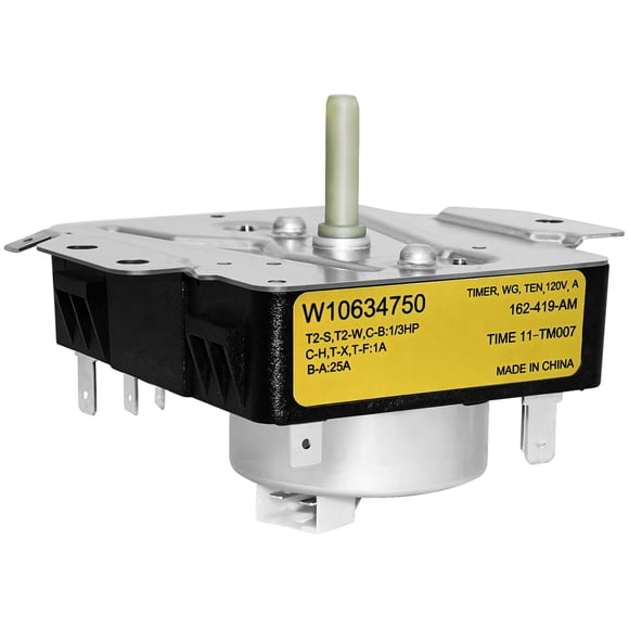 Temporizador de Secadora Sumglicie W10634750 115 VAC 60 Hz