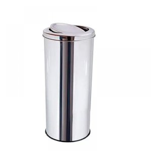 Camara De Frio - Basurero De Acero Tapa Vaiven 60 Litros