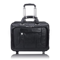 Mckleinusa - Maletín Mcklein S Series West Town 17"" De Cuero Negro