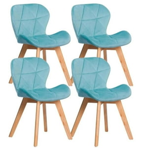 Pandalino - Pack 4 Sillas Rubik Velvet Bondi | Elegancia Y Confort