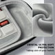 thumbnail image 4 of Funda de transporte rígida y duradera compatible con Nintendo Switch OLED, mandos Joycons y adaptador de CA - Bolsa protectora de viaje y almacenamiento-Gris, 4 of 6